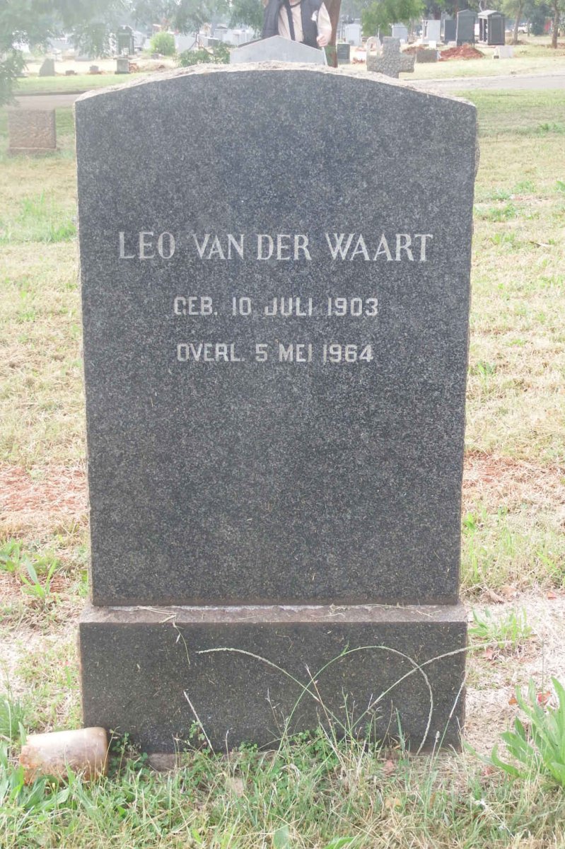 WAART Leo, van der 1903-1964
