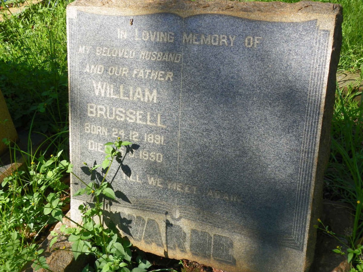 WARNE William Brussell 1891-1950