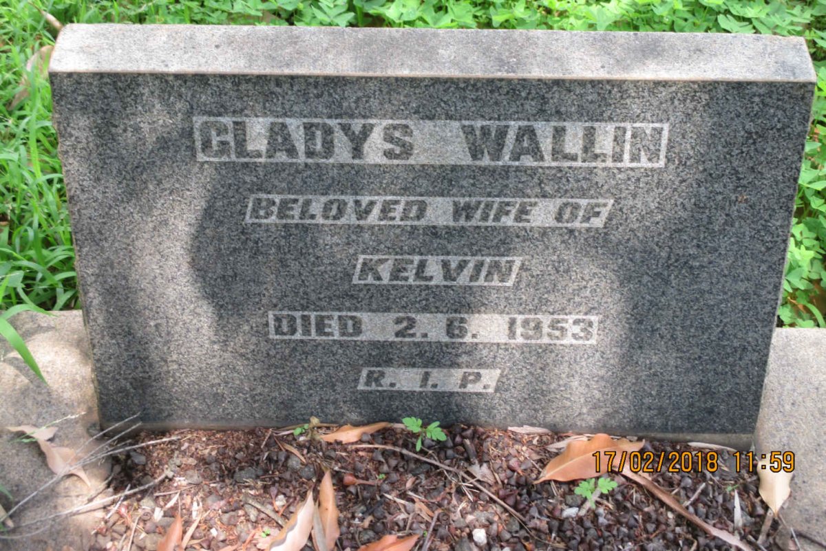 WALLIN Gladys -1953