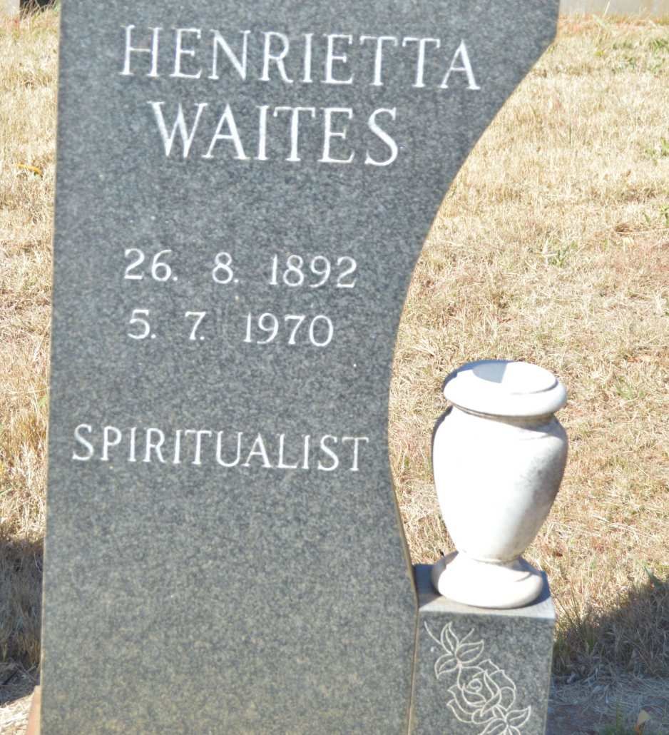WAITES Henrietta 1892-1970