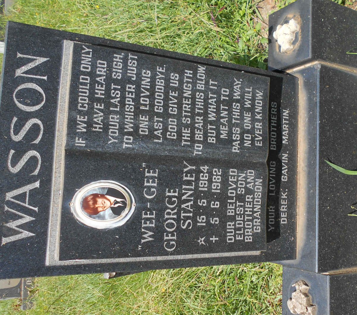 WASSON George Stanley 1964-1982