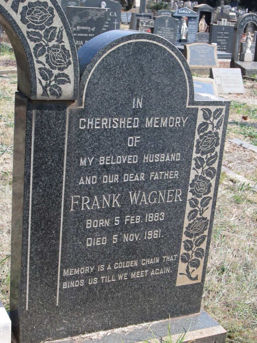 WAGNER Frank 1883-1961