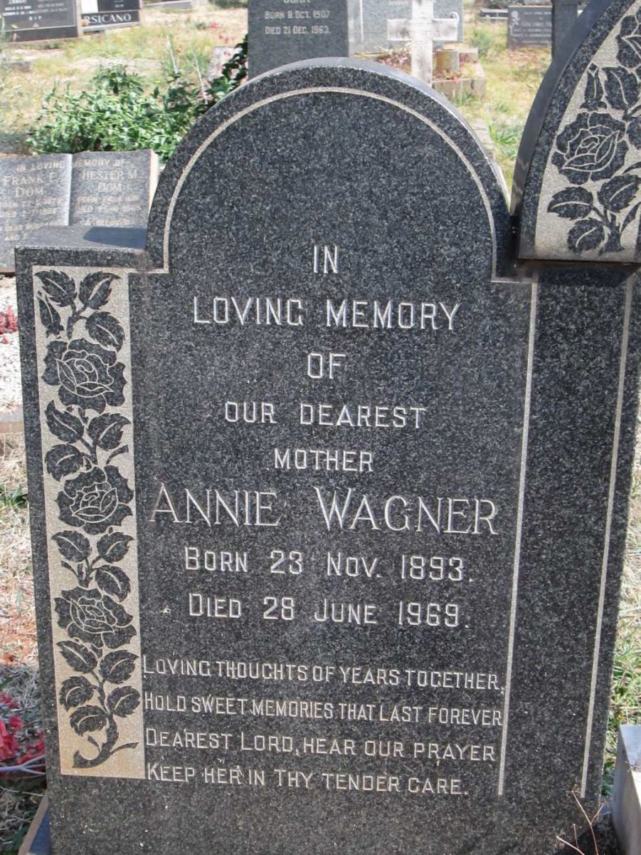 WAGNER Annie 1893-1969