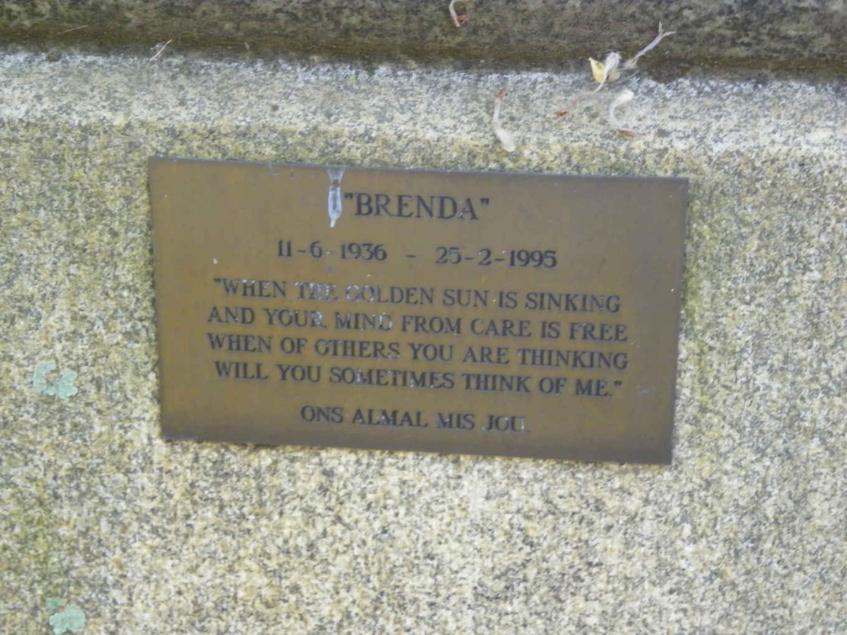 ? Brenda 1936-1995