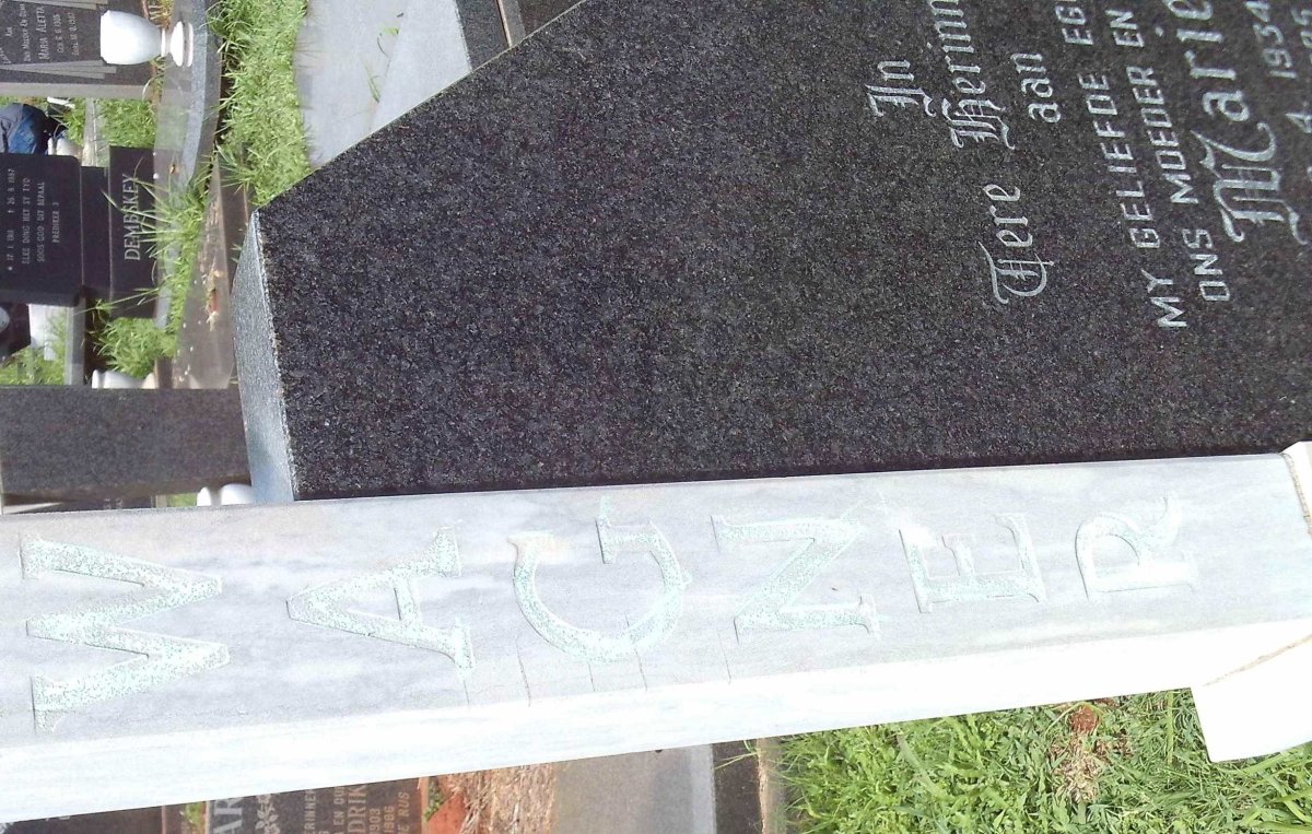 WAGNER Marie 1934-1985