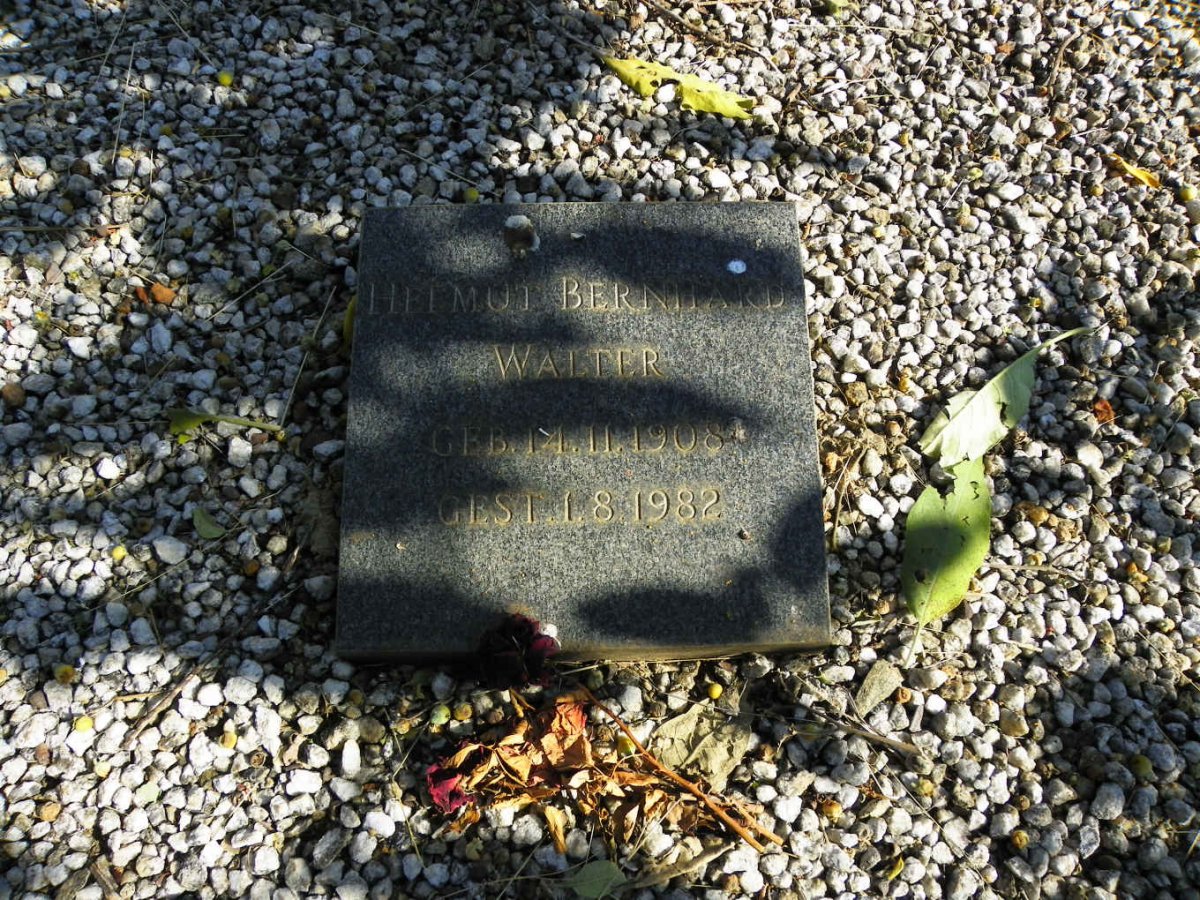 WALTER Helmut Bernhard 1908-1982