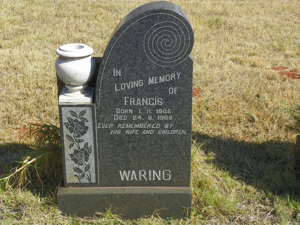 WARING Francis 1905-1969