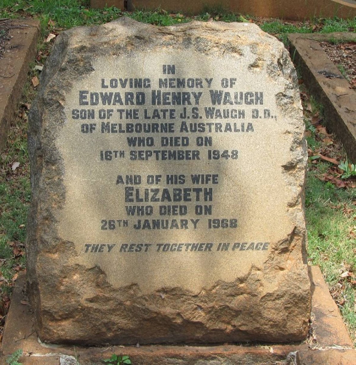 WAUGH Edward Henry -1948 &amp; Elizabeth -1968