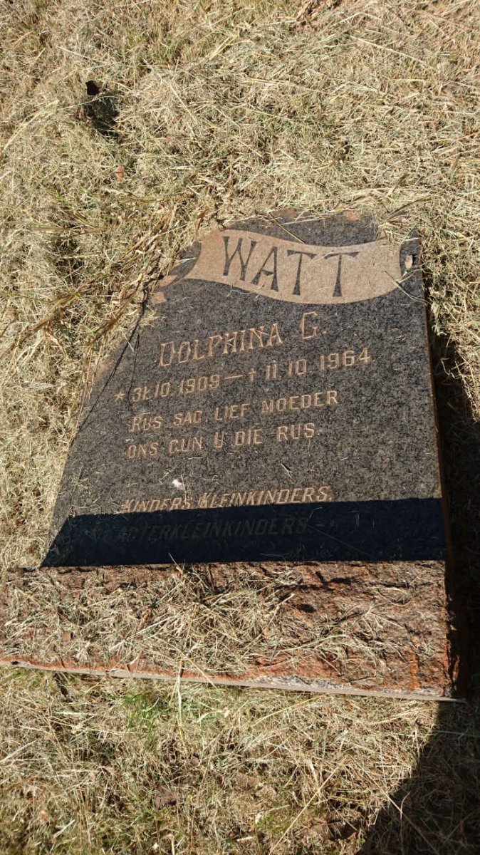 WATT Dolphina G. 1909-1964