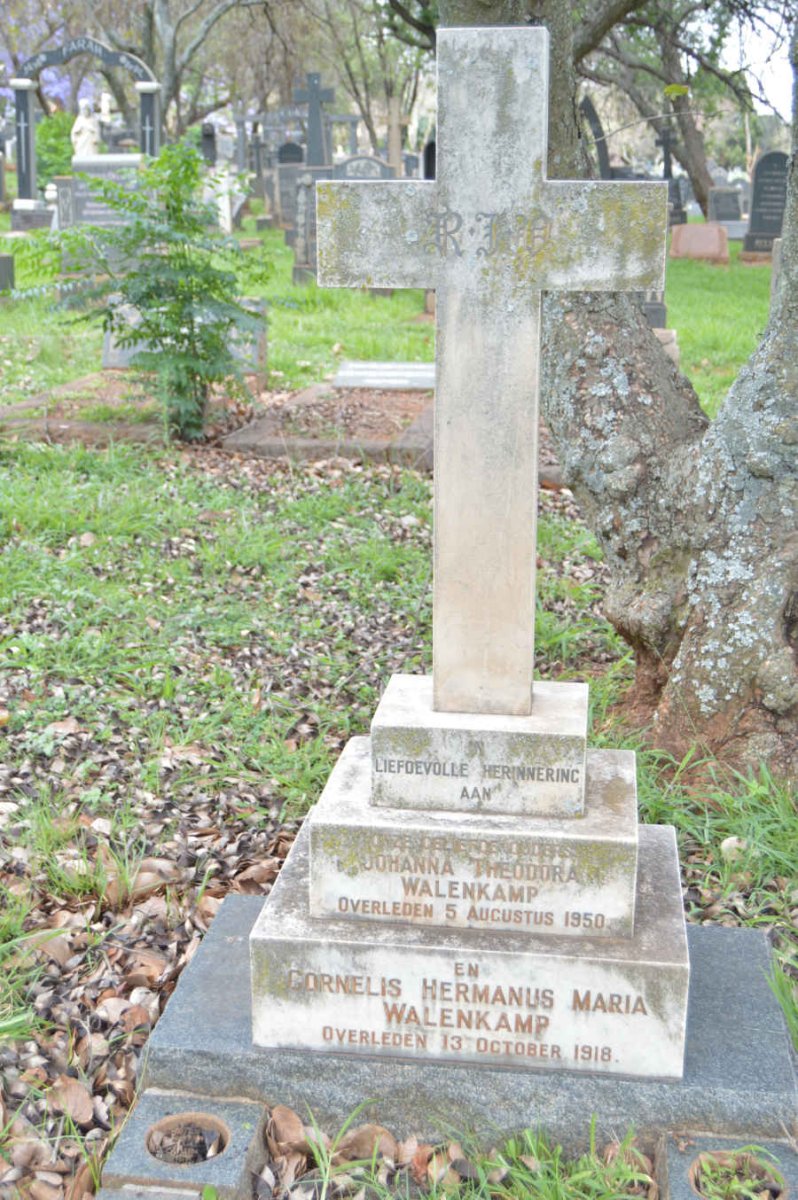 WALENKAMP Cornelis Hermanus Maria -1918 &amp; Johanna Theodora -1950