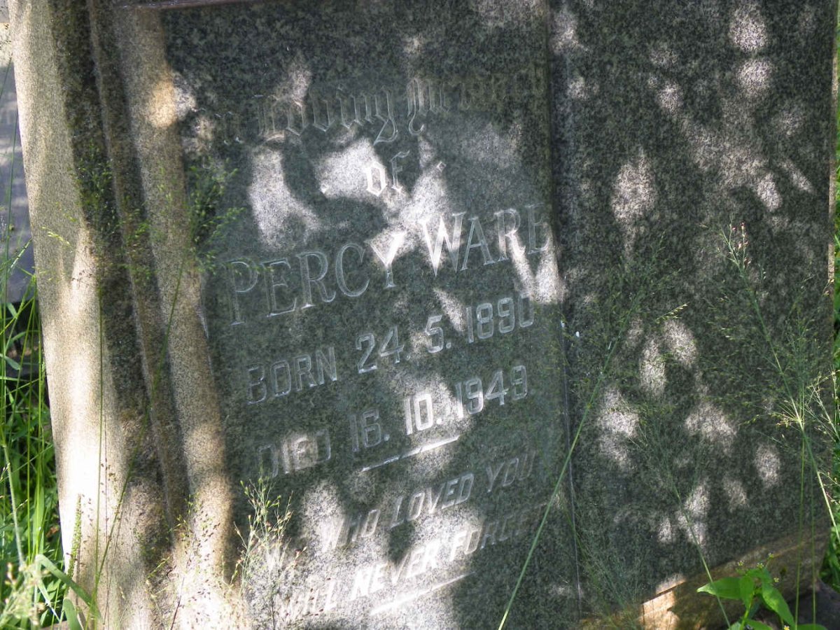 WARE Percy 1890-1949