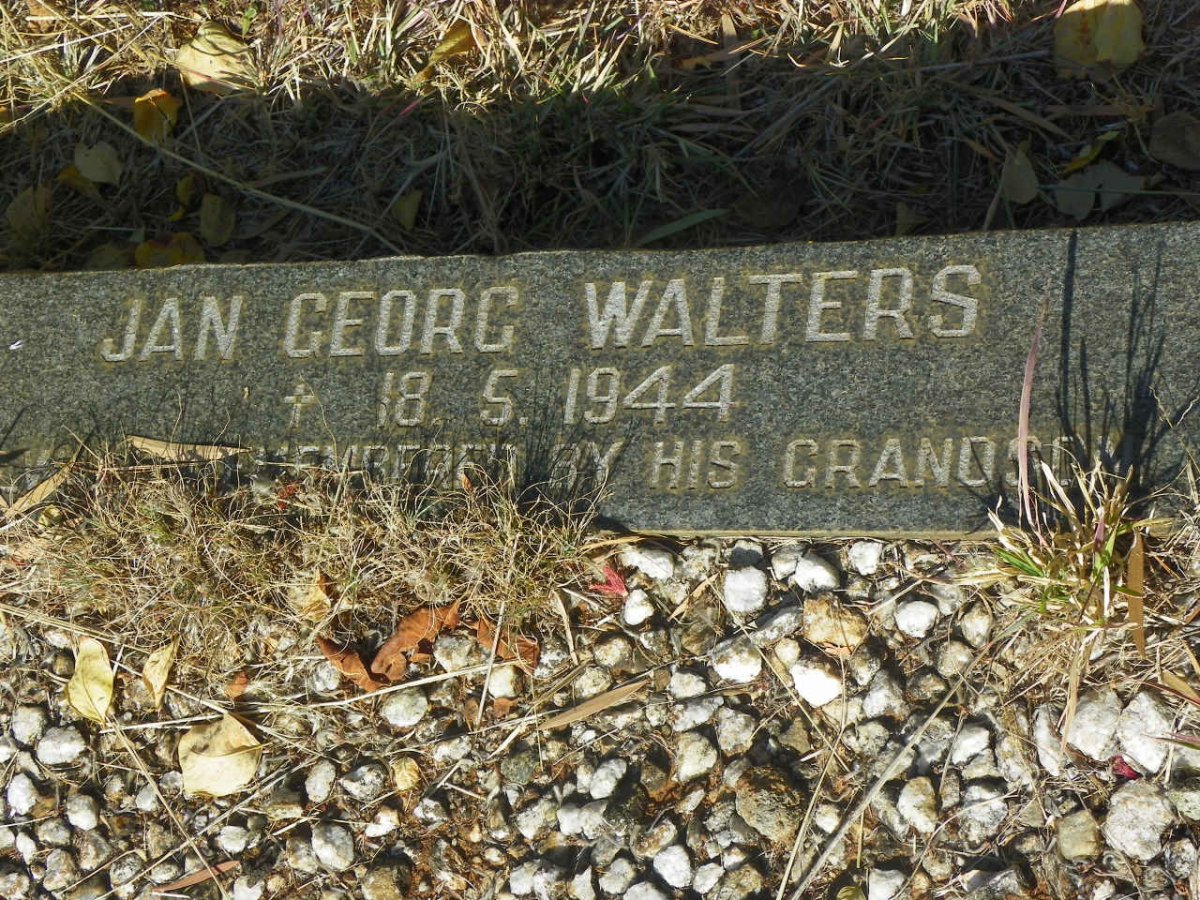 WALTERS Jan Georg -1944