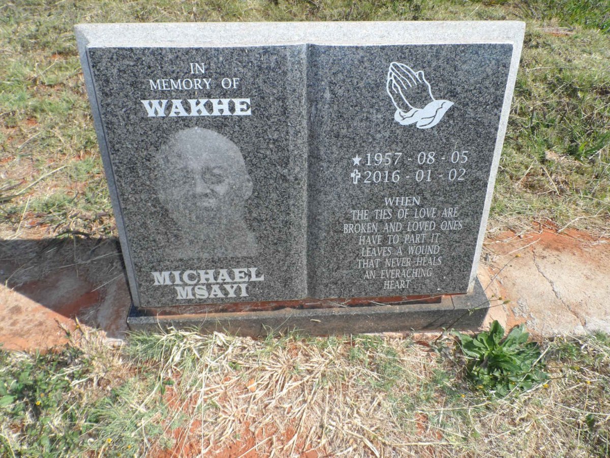 WAKHE Michael Msayi 1957-2016