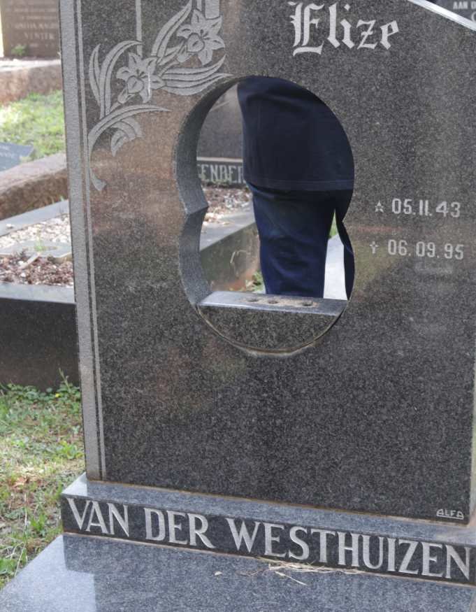 WESTHUIZEN Elize, van der 1943-1995