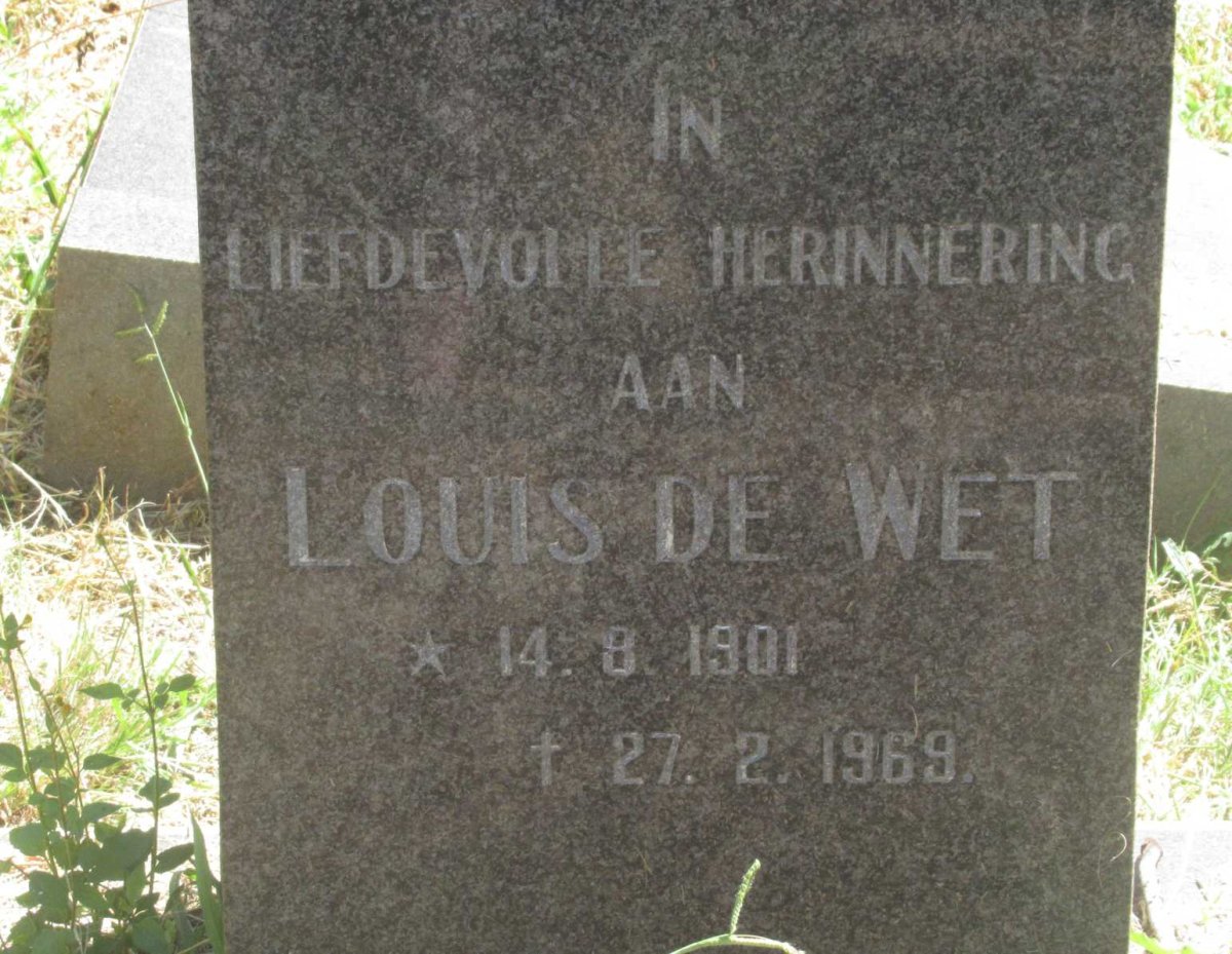 WET Louis, de 1901-1969