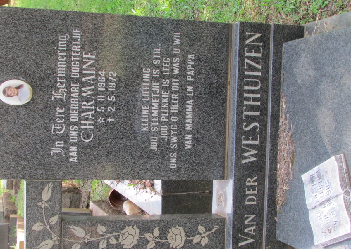 WESTHUIZEN Charmaine, van der 1964-1972
