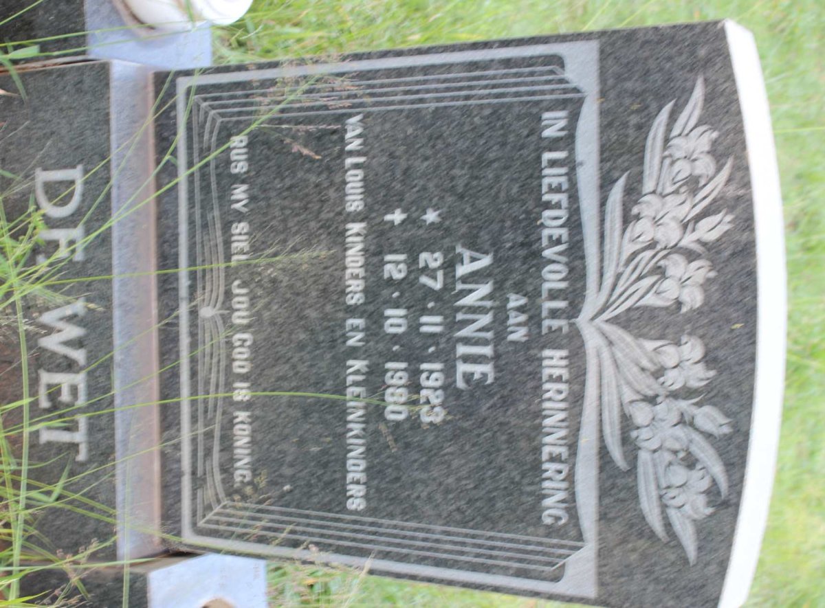 WET Annie, de 1923-1980