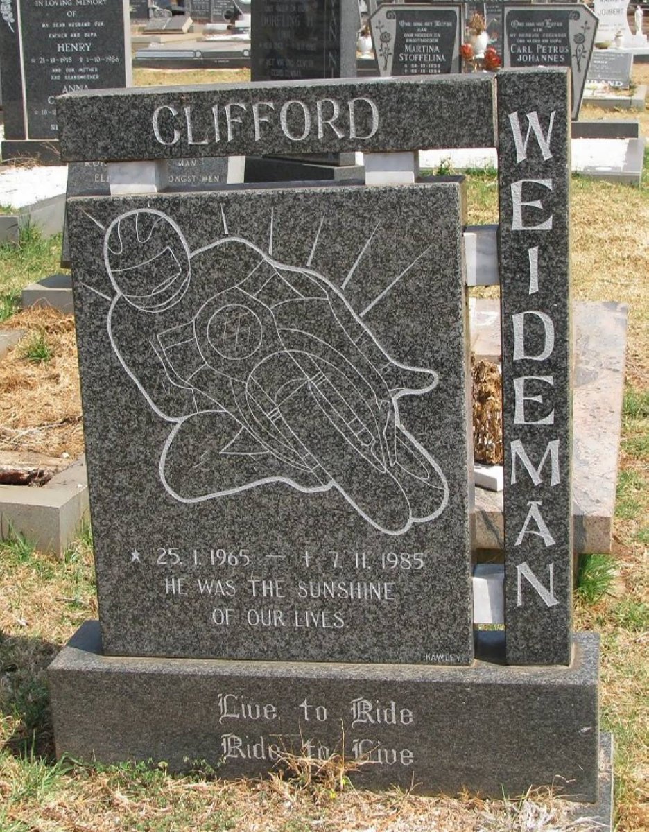 WEIDEMAN Clifford 1965-1985