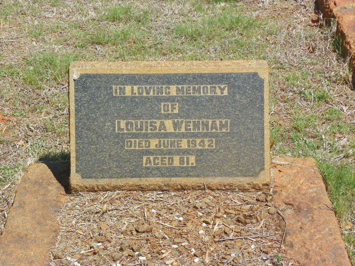 WENHAM Louisa -1942