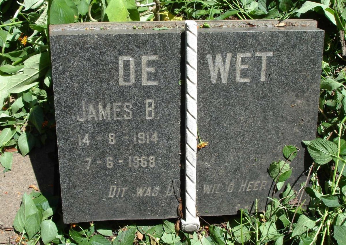 WET James B., de 1914-1968