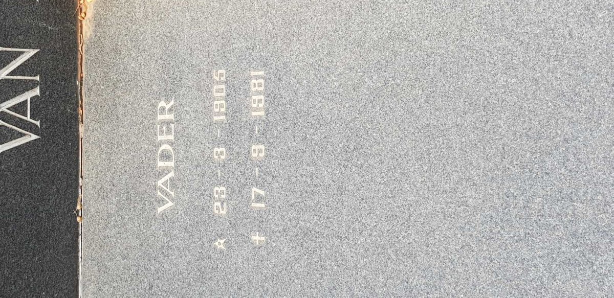 WESTHUIZEN Vader, van der 1905-1981
