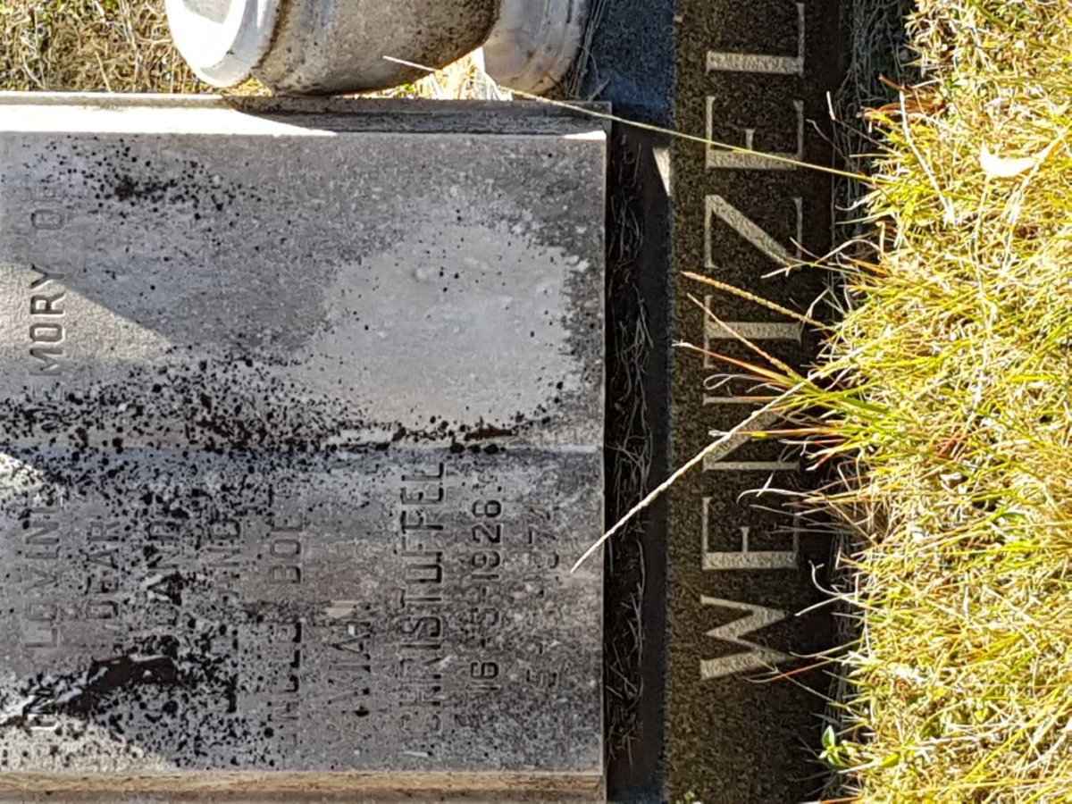 WENTZEL Vivian Christoffel 1928-1974
