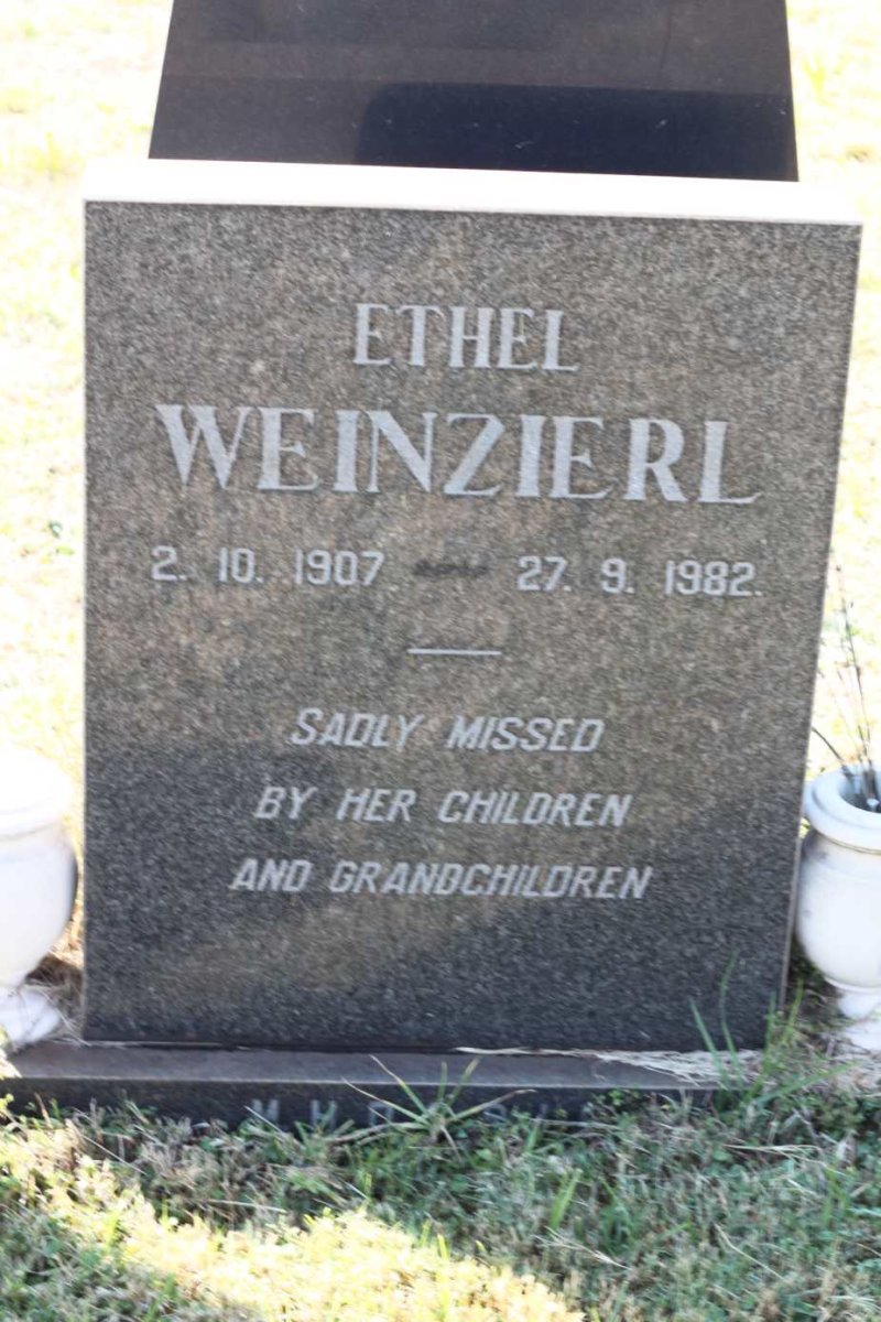 WEINZIERL Ethel 1907-1982