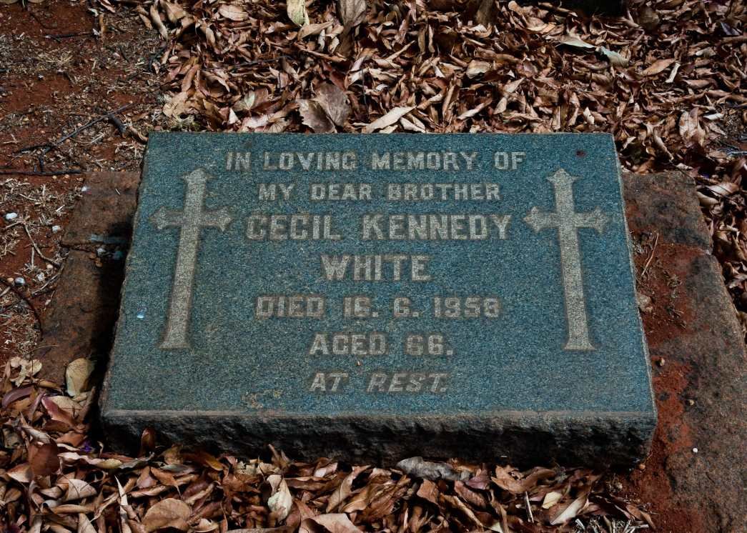 WHITE Cecil Kennedy -1958