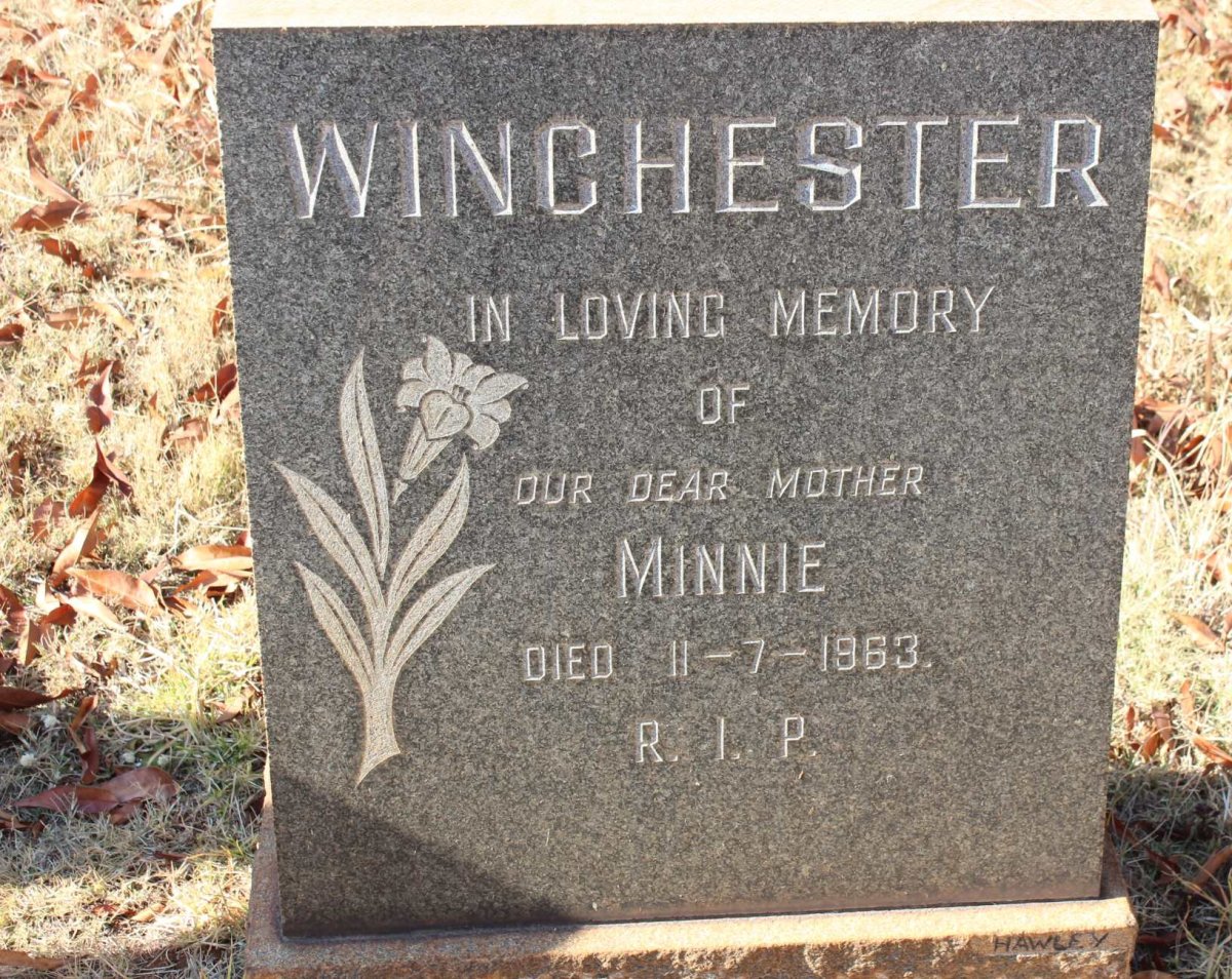 WINCHESTER Minnie -1963