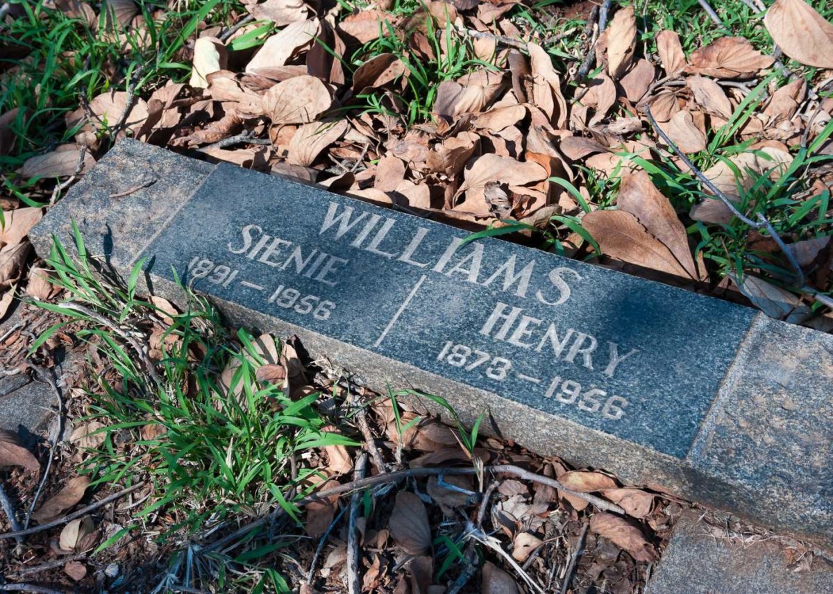 WILLIAMS Henry 1873-1956 &amp; Sienie 1891-1956