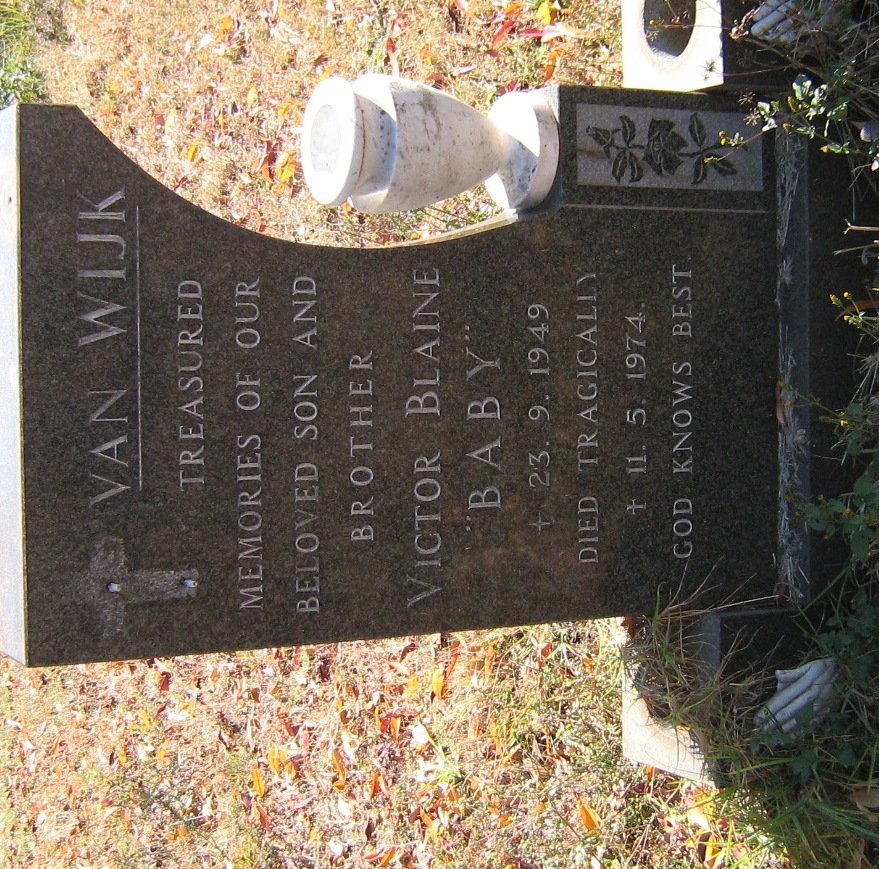 WIJK Victor Blaine, van 1949-1974