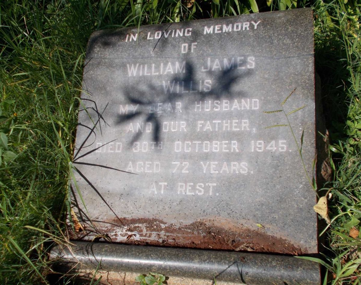 WILLIS William James -1945