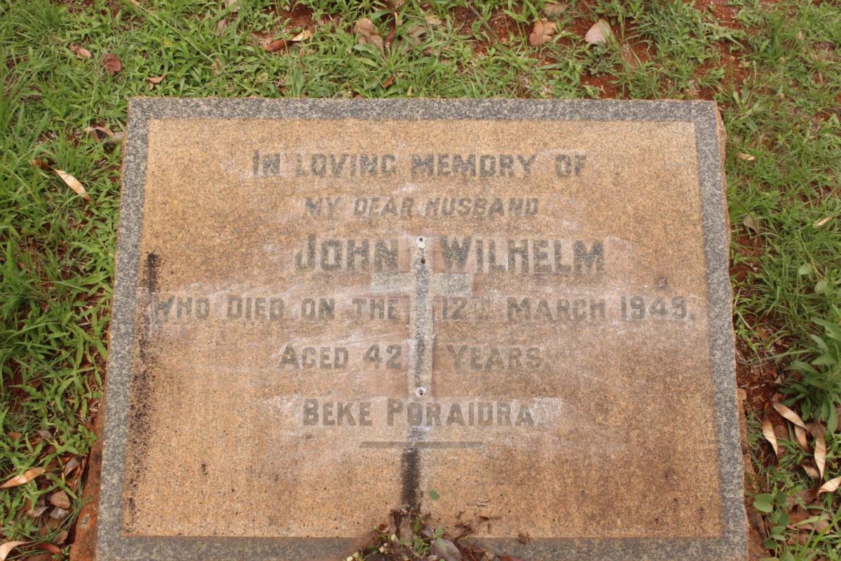 WILHELM John -1949 &amp; Illa Irene -1953