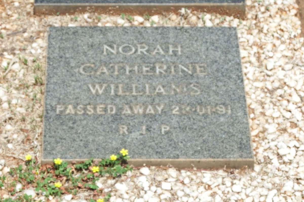 WILLIAMS Norah Catherine -1991