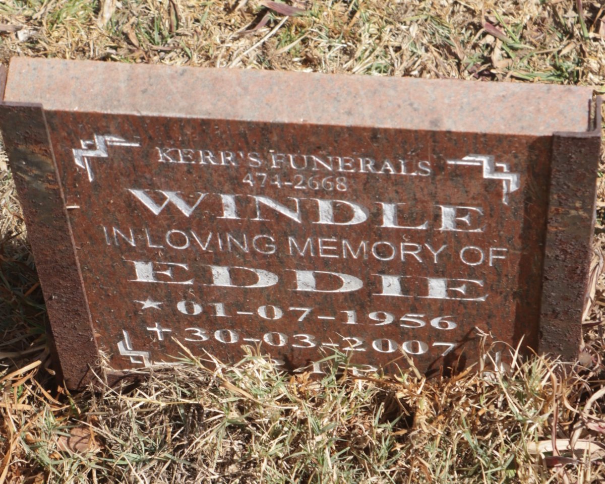 WINDLE Eddie 1956-2007