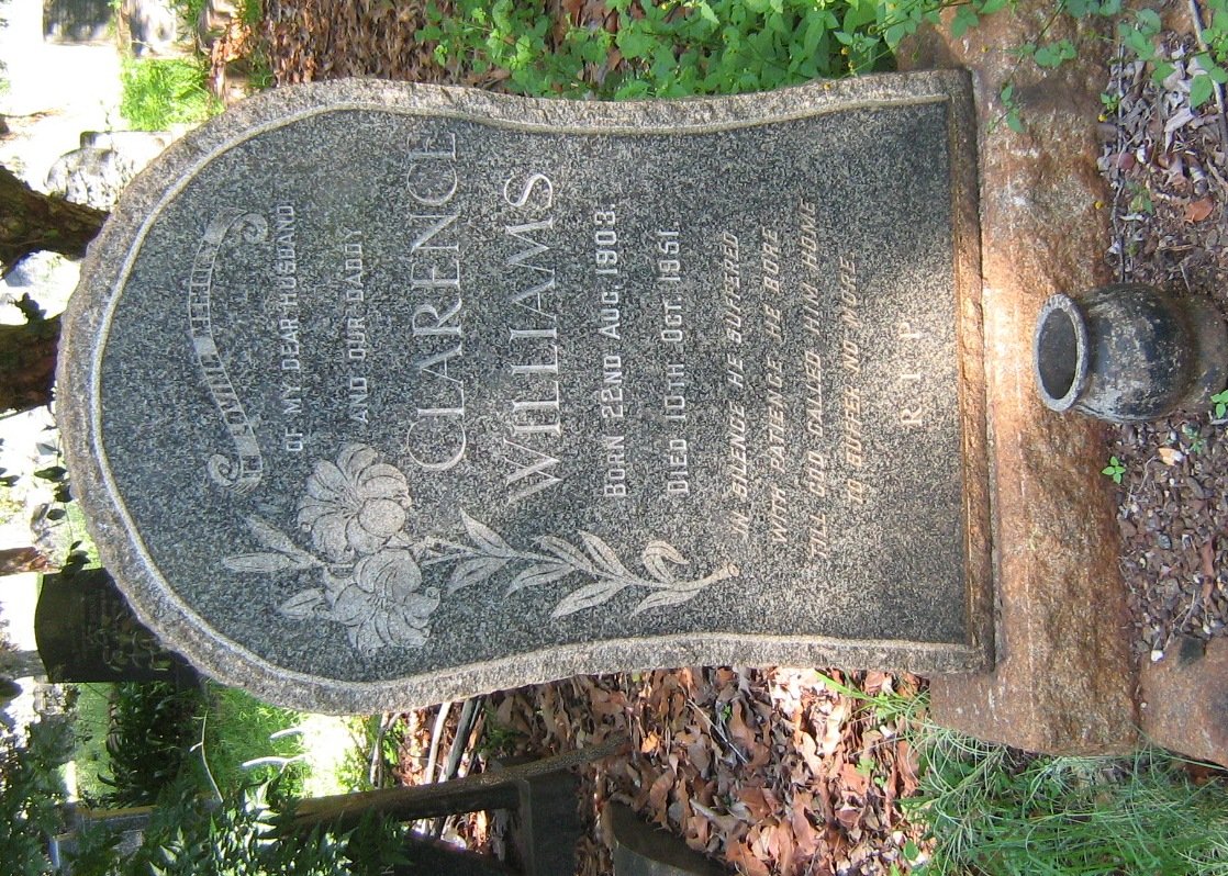 WILLIAMS Clarence 1903-1951