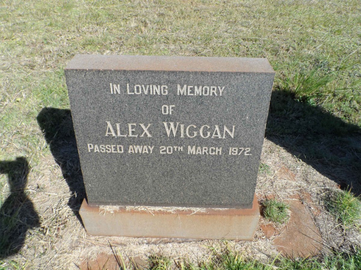 WIGGAN Alex -1972
