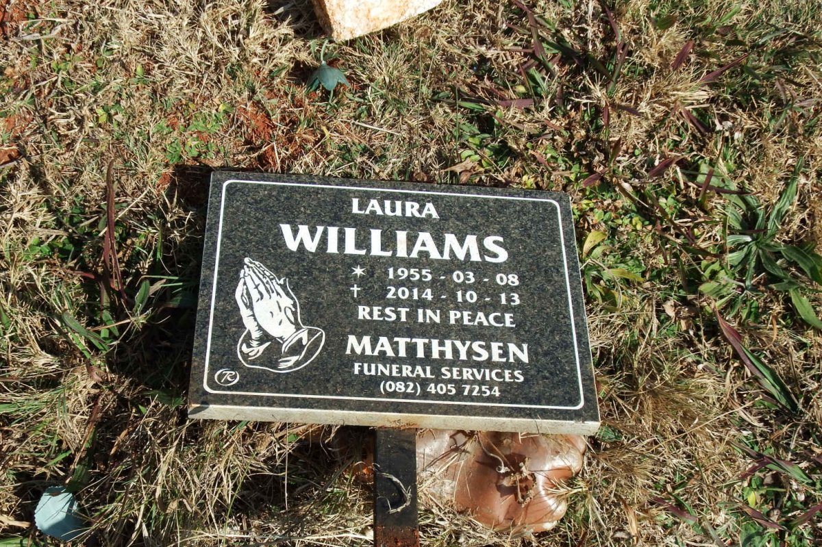 WILLIAMS Laura 1955-2014