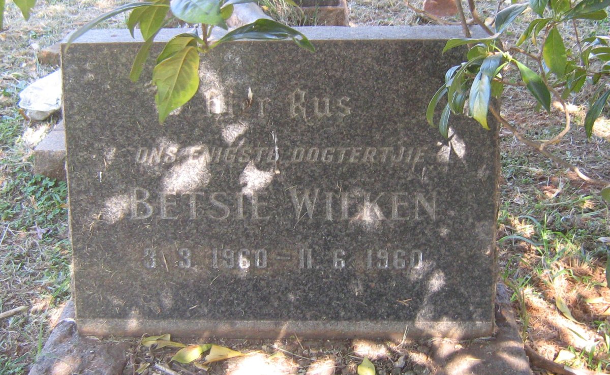 WILKEN Betsie 1960-1960