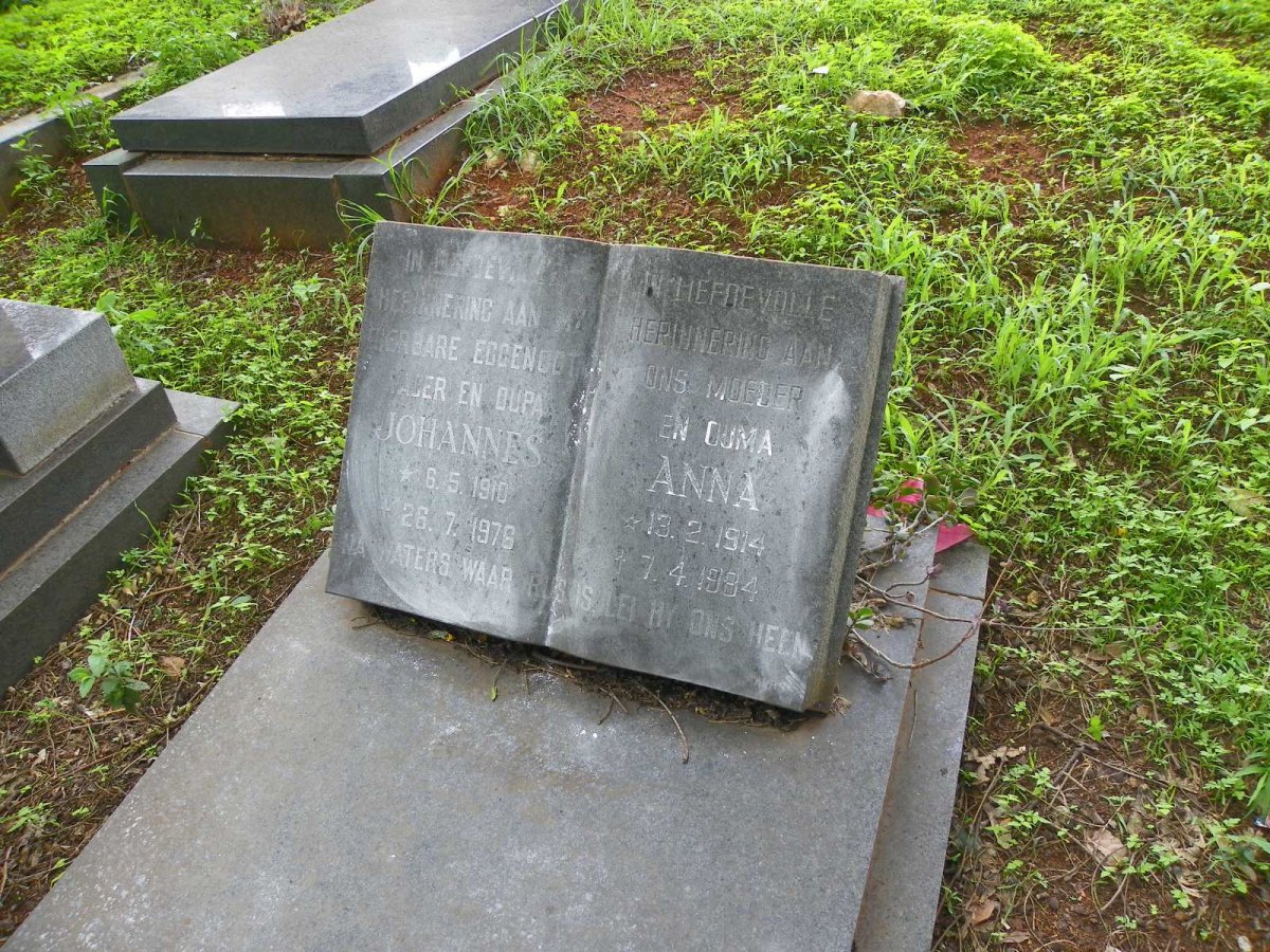 WIELLIGH Johannes, von 1910-1976 &amp; Anna 1914-1984