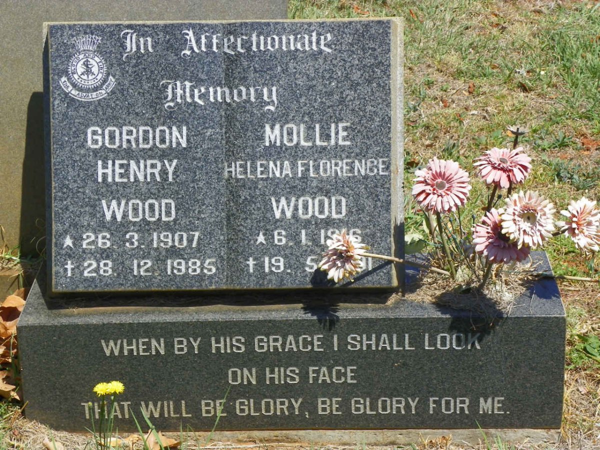 WOOD Gordon Henry 1907-1985 &amp; Helena Florence 1916-??