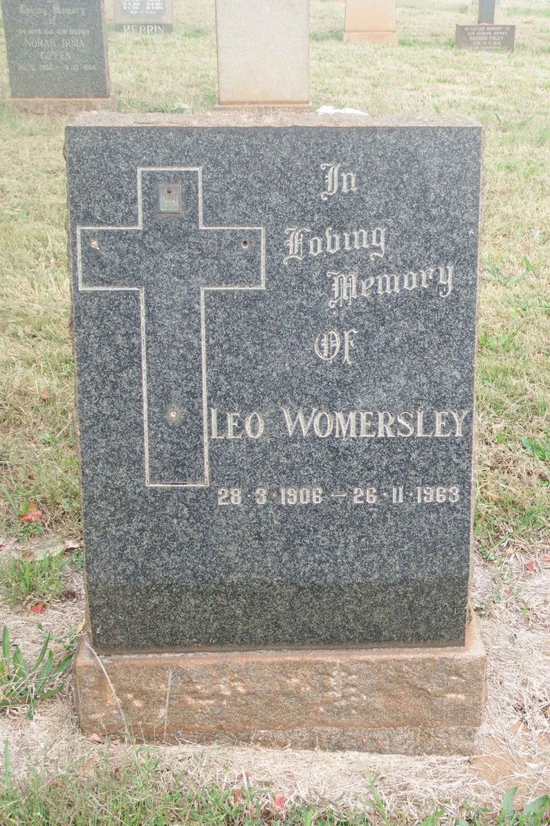 WOMERSLEY Leo 1906-1963