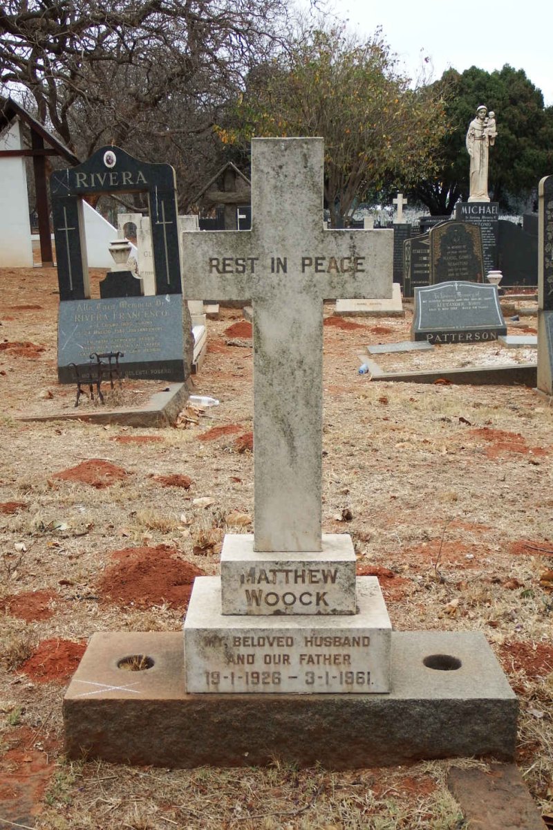 WOOCK Matthew 1926-1961