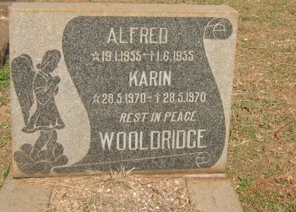 WOOLDRIDGE Alfred 1955-1955 :: WOOLDRIDGE Karin 1970-1970