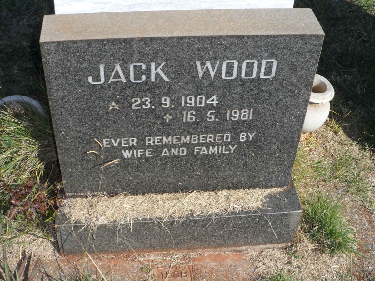 WOOD Jack 1904-1981