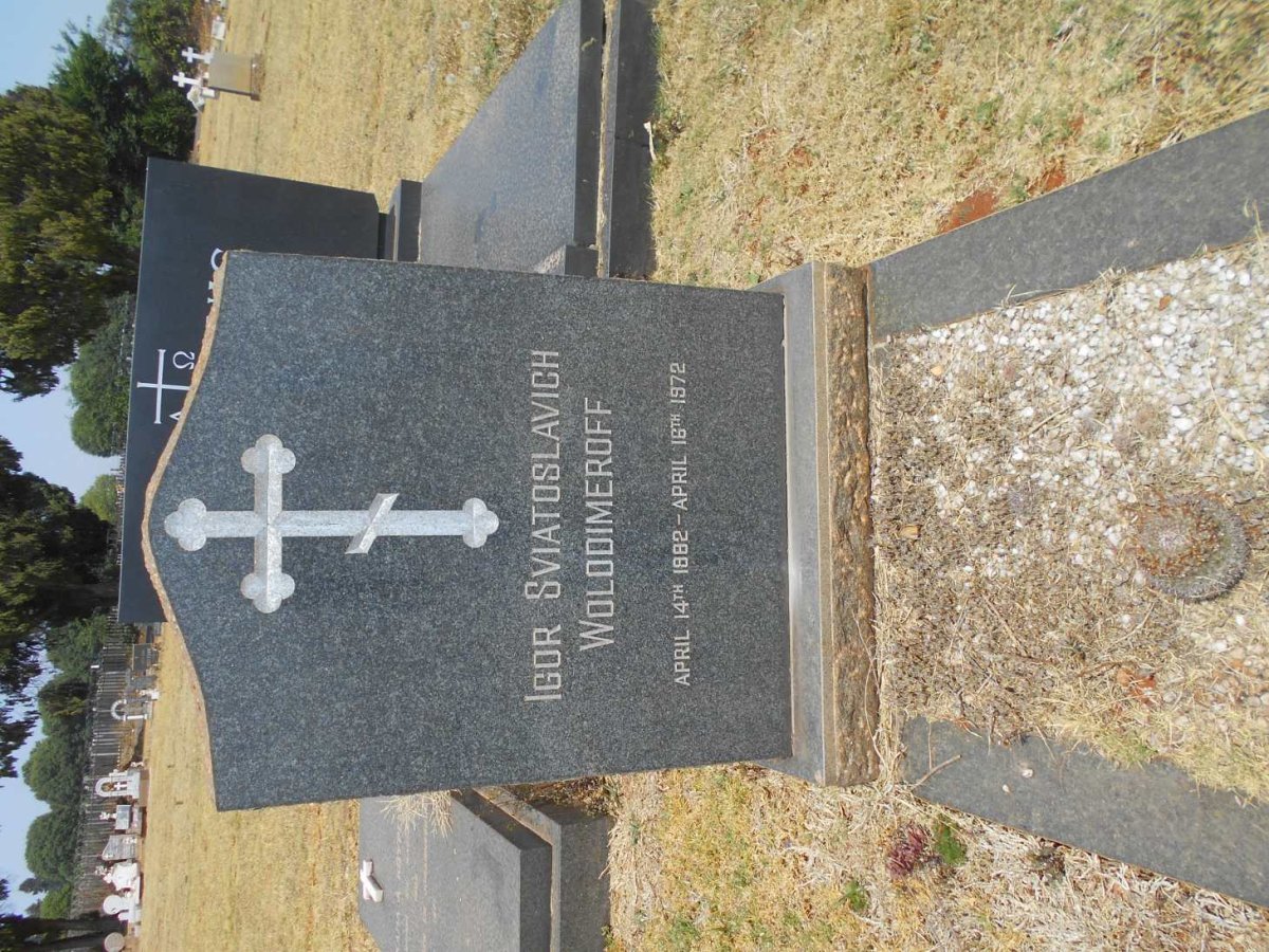 WOLODIMEROFF Igor Sviatoslavich 1882-1972