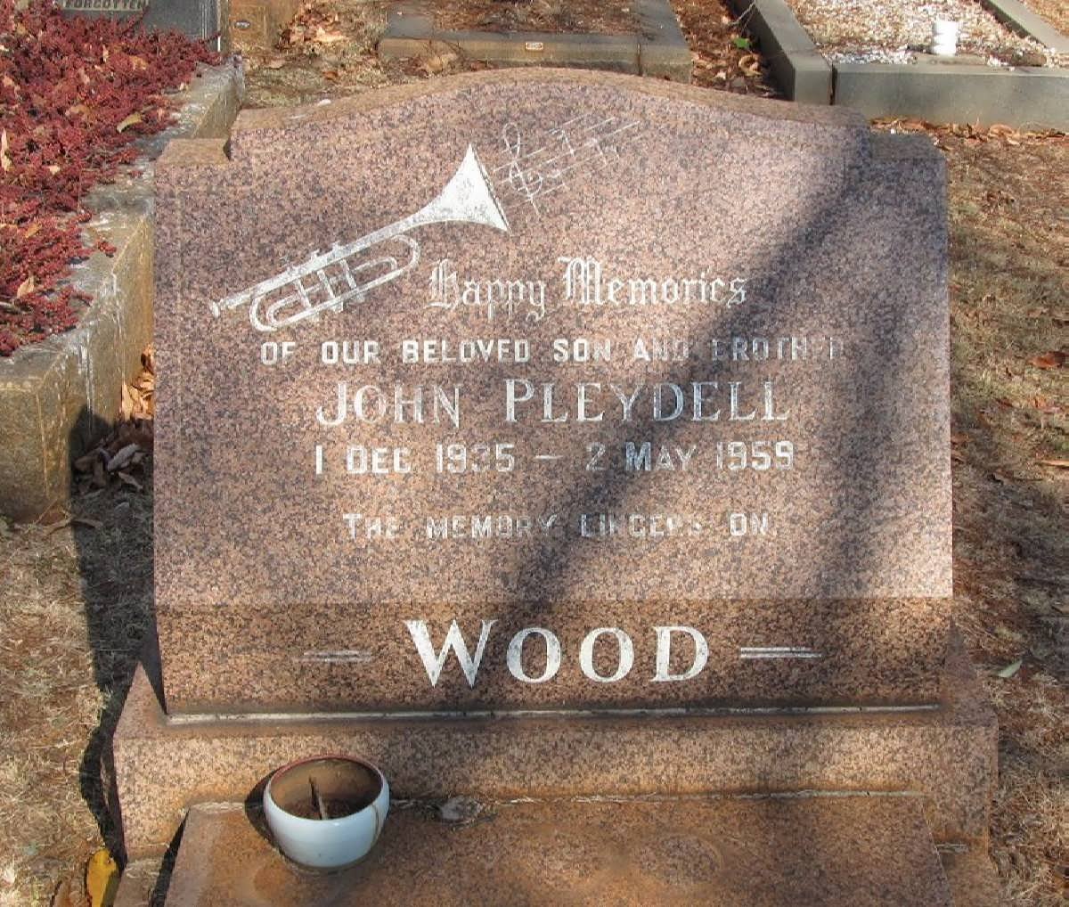 WOOD John Pleydell 1935-1959