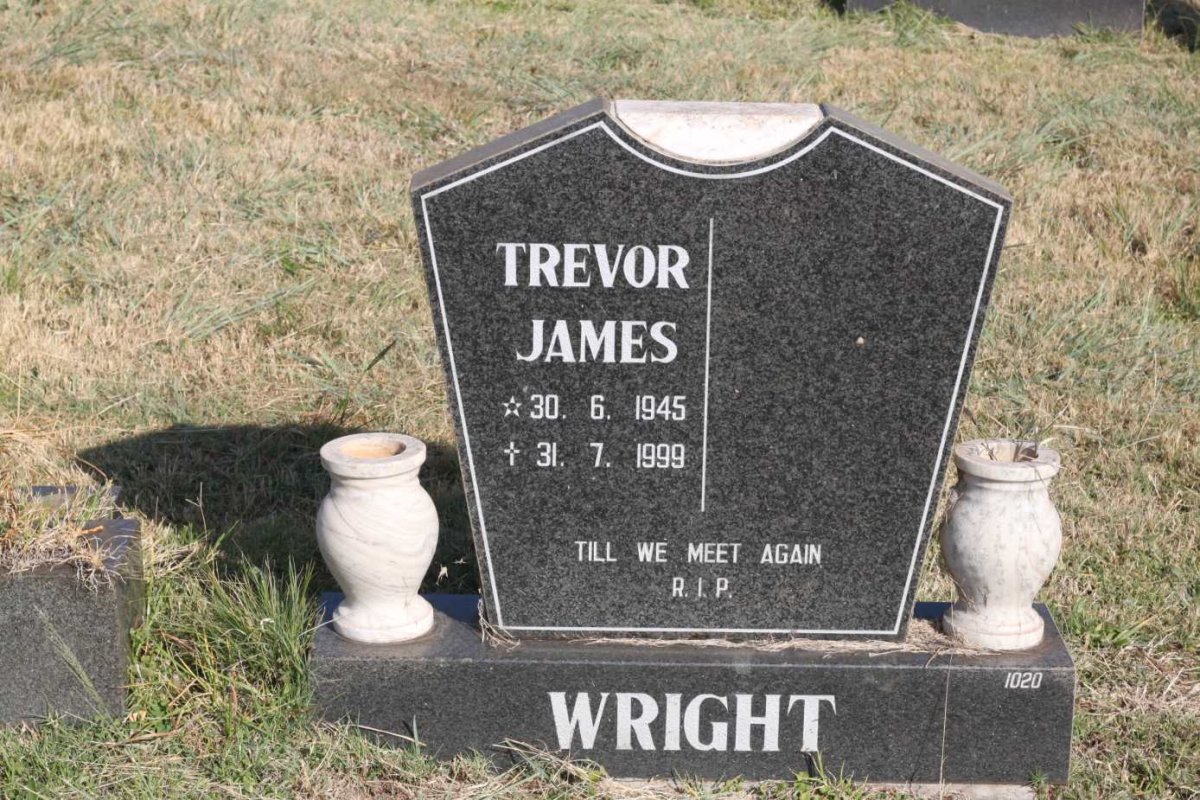 WRIGHT Trevor James 1945-1999