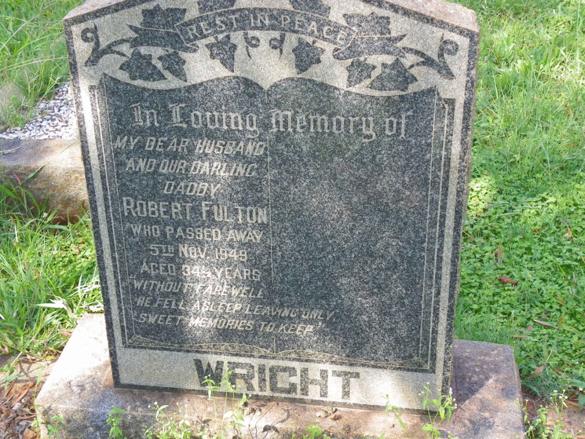 WRIGHT Robert Fulton -1949