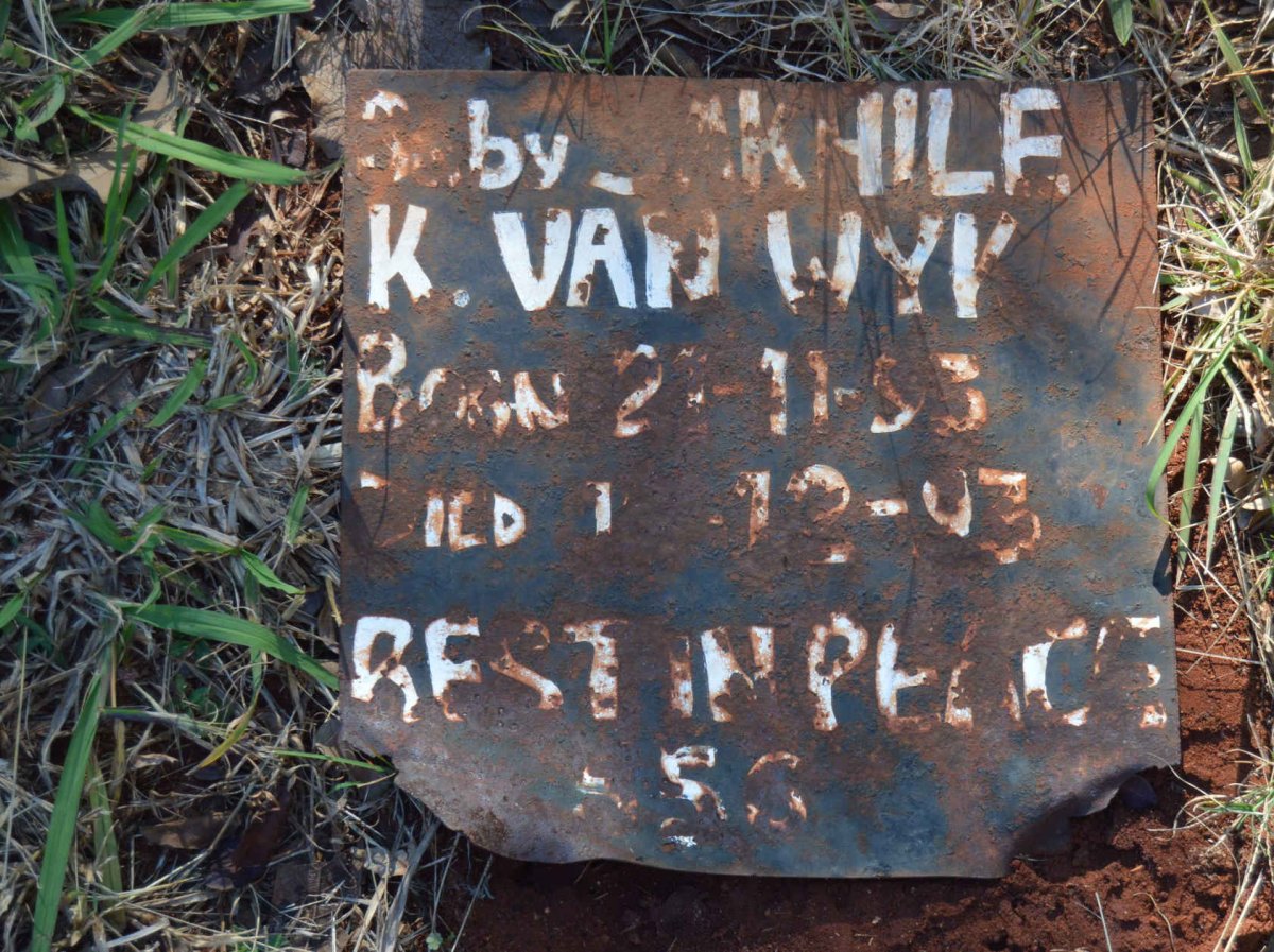 WYK Jakhile K., van 1993-1993